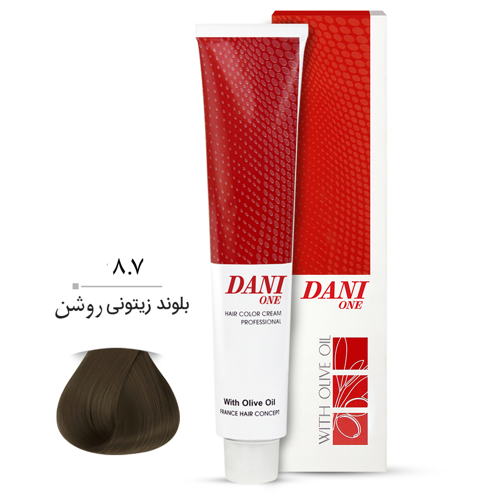 رنگ مو دنی وان شماره 8.7