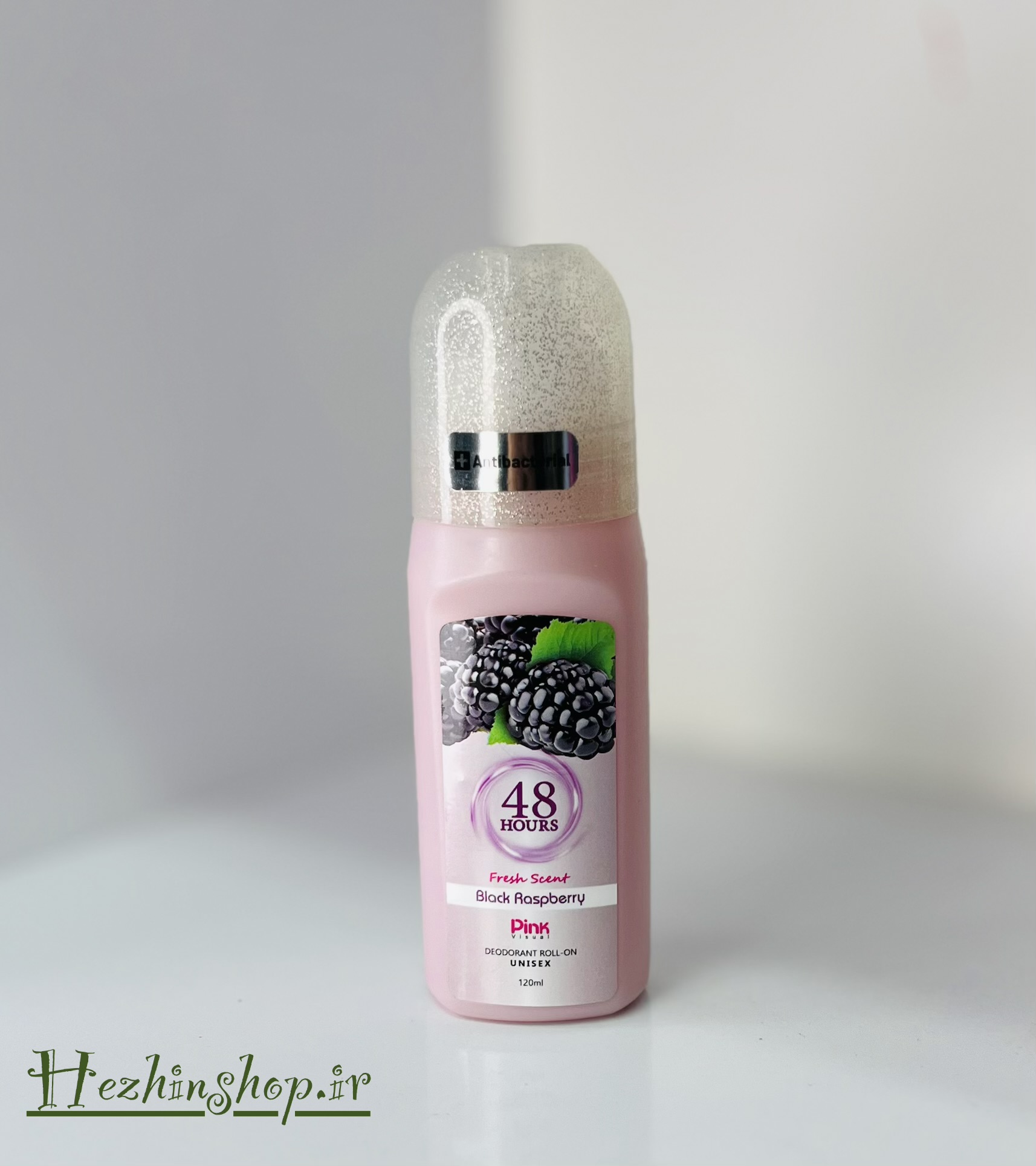 رول دئودورانت پینک ویژوآل مدل black rospberry حجم 120 میلی‌لیتر