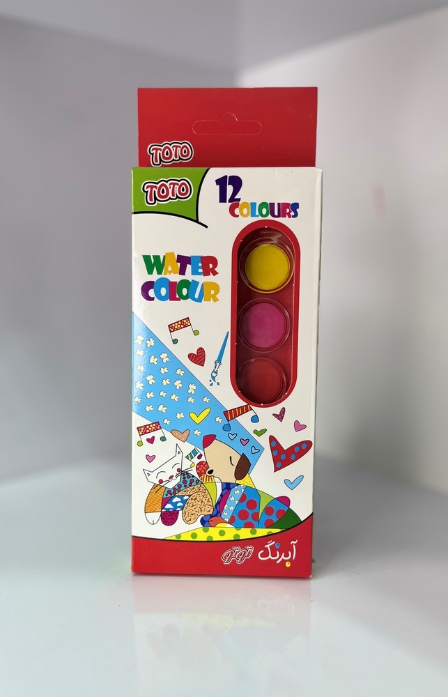 آبرنگ 12 رنگ توتو TOTO 5110